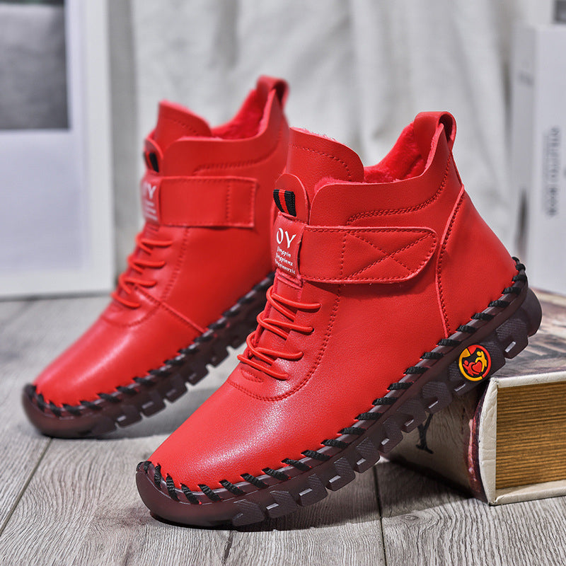 Ultra Comfortable & Warm Leather Boots - Aurore