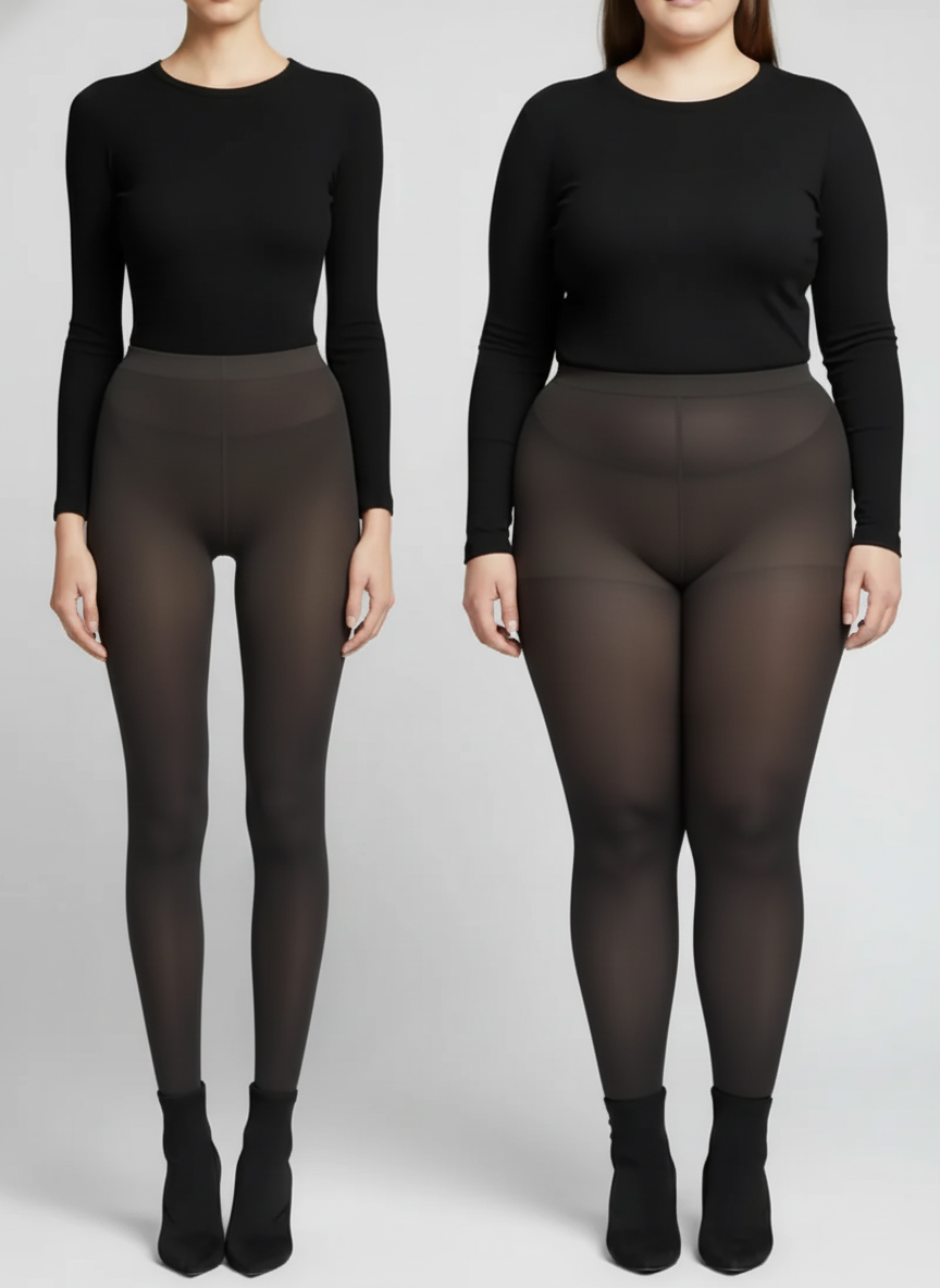 Fleece gevoerde panty Vicky | 1+1 gratis