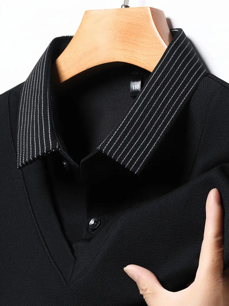 Charles 2-in-1 Long Sleeve Polo Shirt