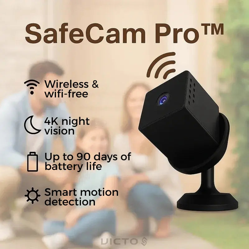 SafeCam Pro™ | Always protected – even without internet or power