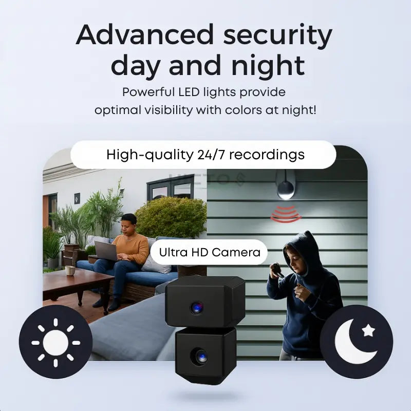 SafeCam Pro™ | Always protected – even without internet or power