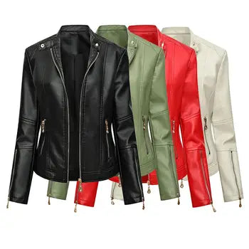 Ruby Women's Leather Jacket
