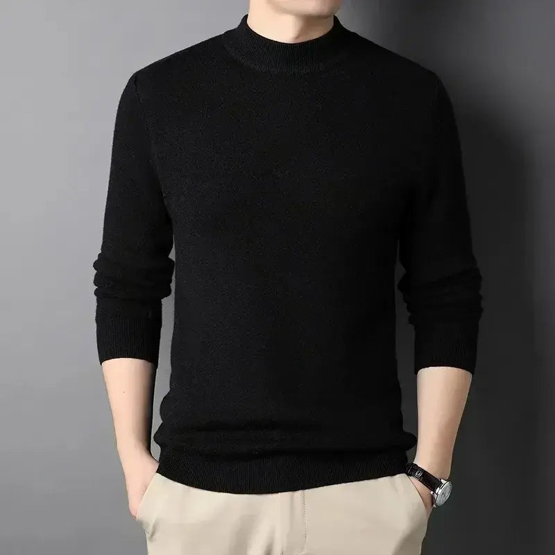 Damien High Neck Cashmere Jumper