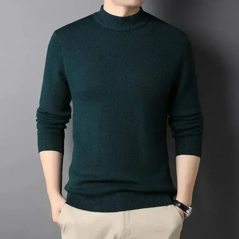 Damien High Neck Cashmere Jumper