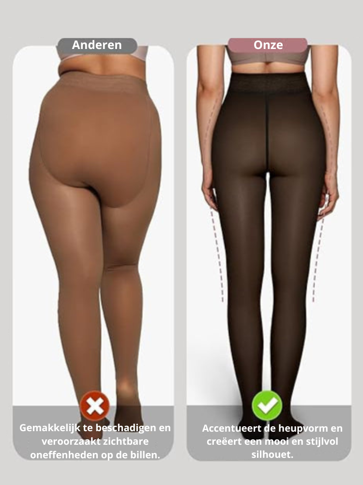 Fleece gevoerde panty Vicky | 1+1 gratis