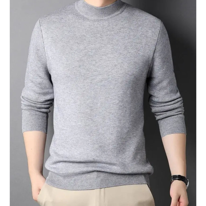 Damien High Neck Cashmere Jumper