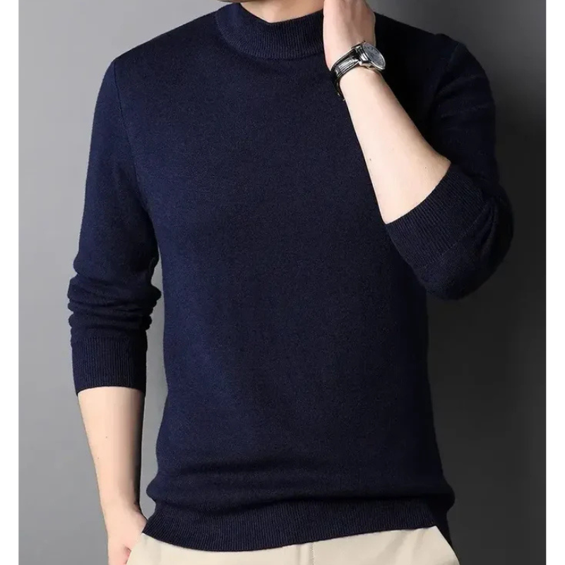Damien High Neck Cashmere Jumper