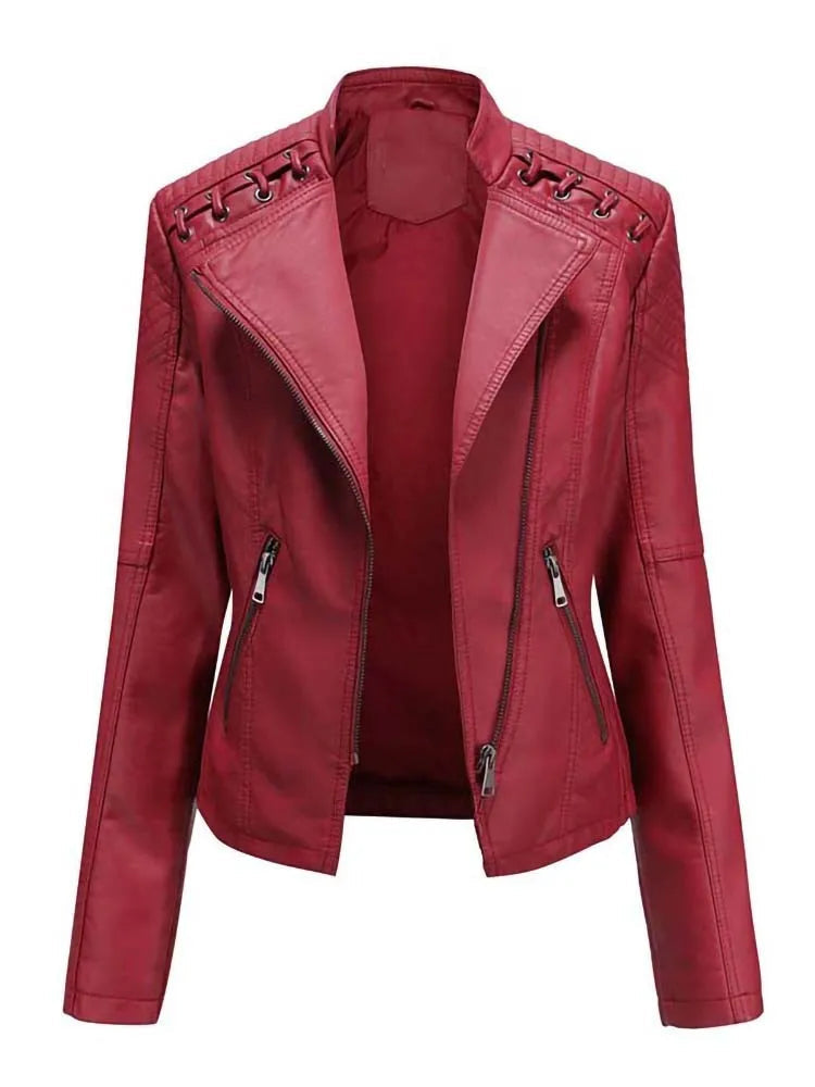 Ruby Women's Leather Jacket