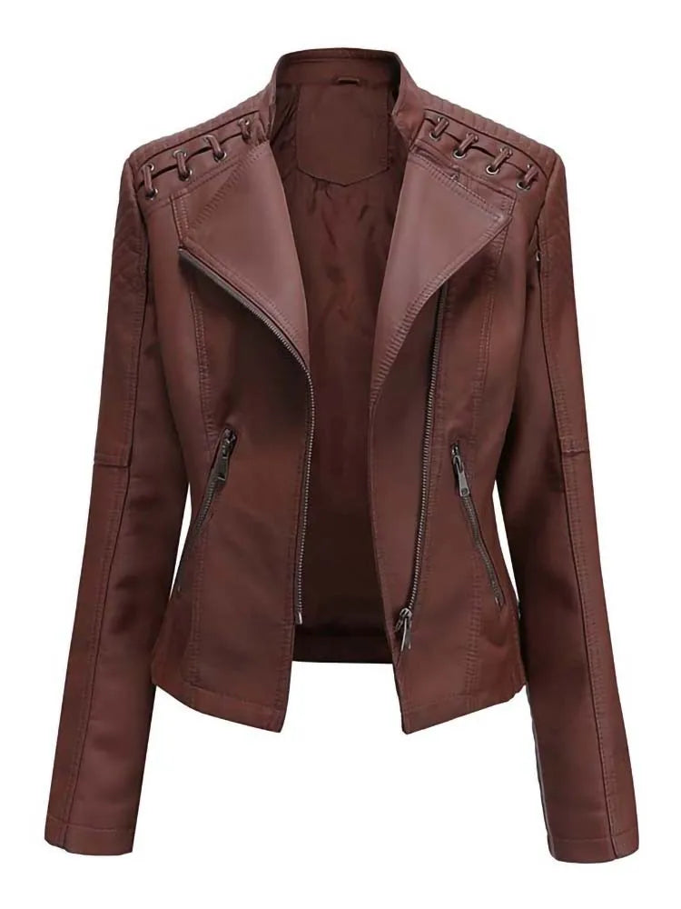 Ruby Women's Leather Jacket