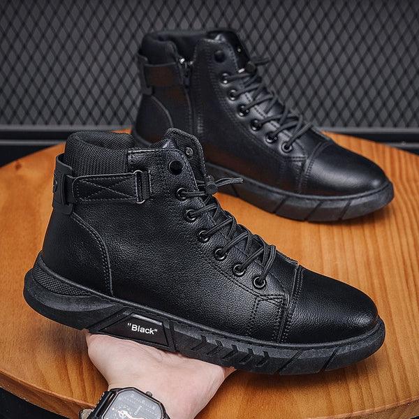 Modern Leather Boots - Italy