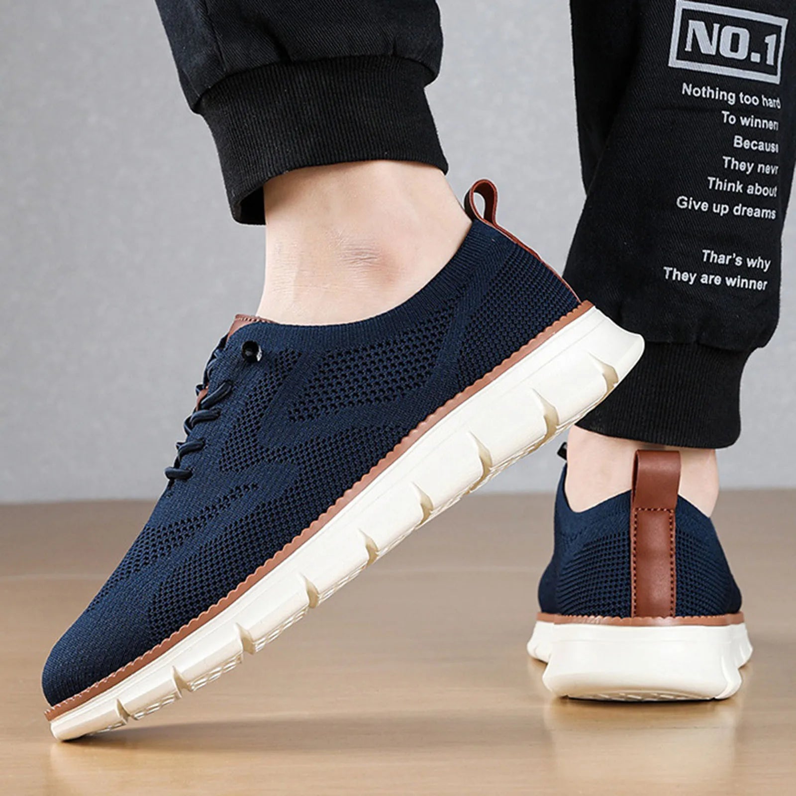 Breathable & Comfortable Slip On Shoes - Flex Confort