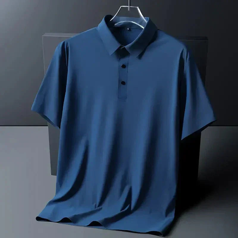Fresh Ice Silk Polo Shirt