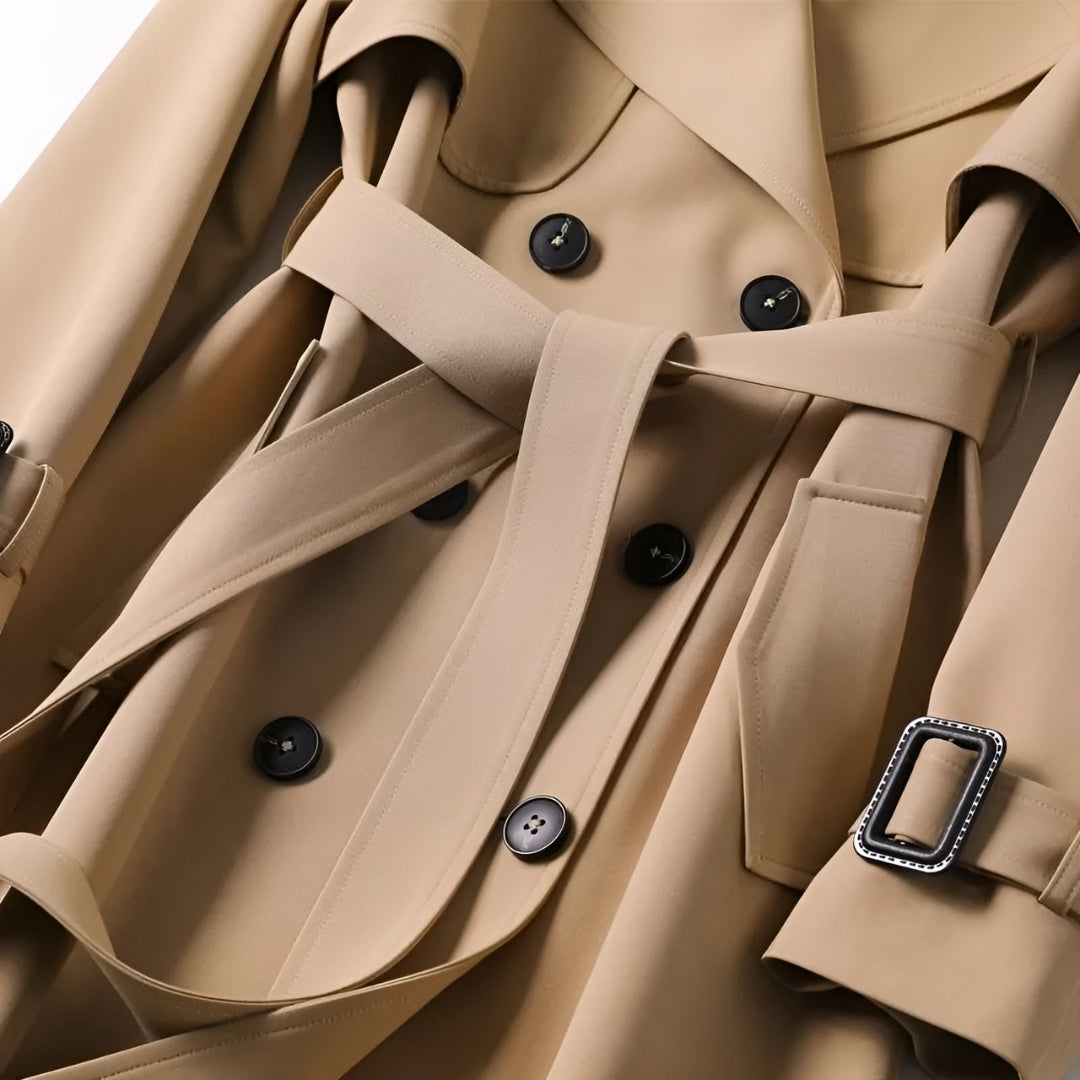 Clara elegante trenchcoat voor dames
