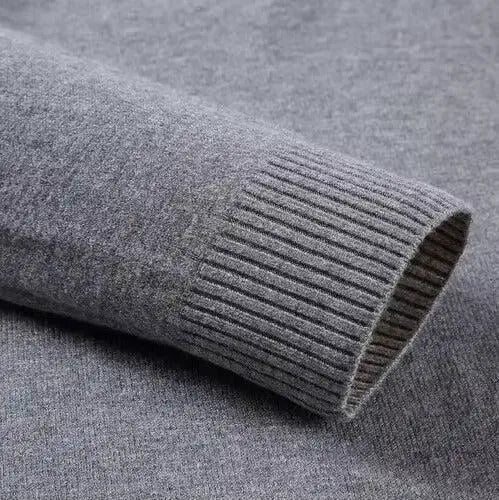 Laurent Cashmere Roll Neck Jumper