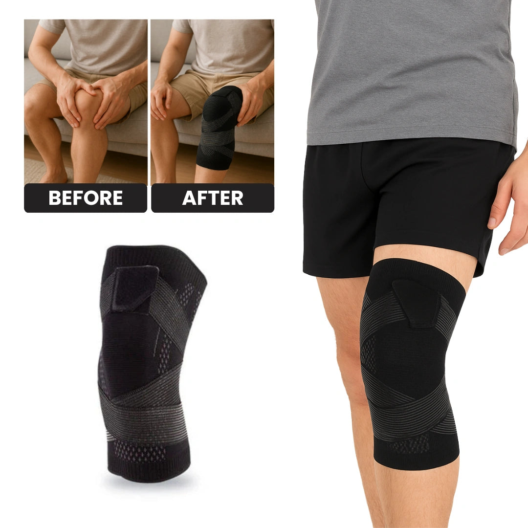 Compression Knee Brace - Power Elastic