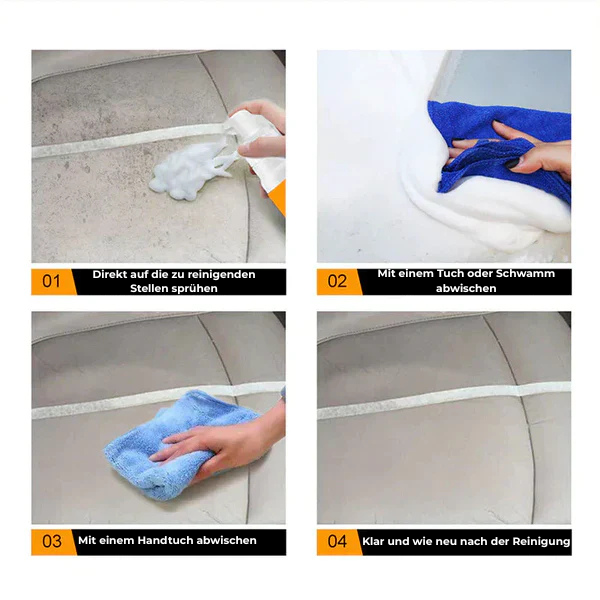 FreshFoam Schaumreiniger | Entfernt alle Arten von hartnäckigem Schmutz | 1 KAUFEN, 2 GRATIS ERHALTEN