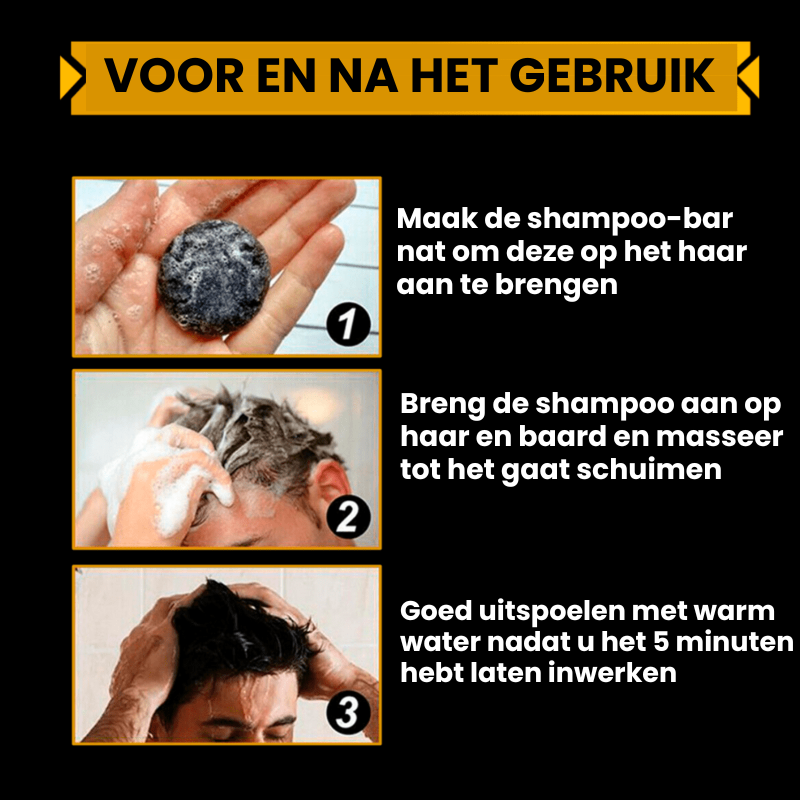Organische Bamboehoutskool Shampoo Bar – Ruby