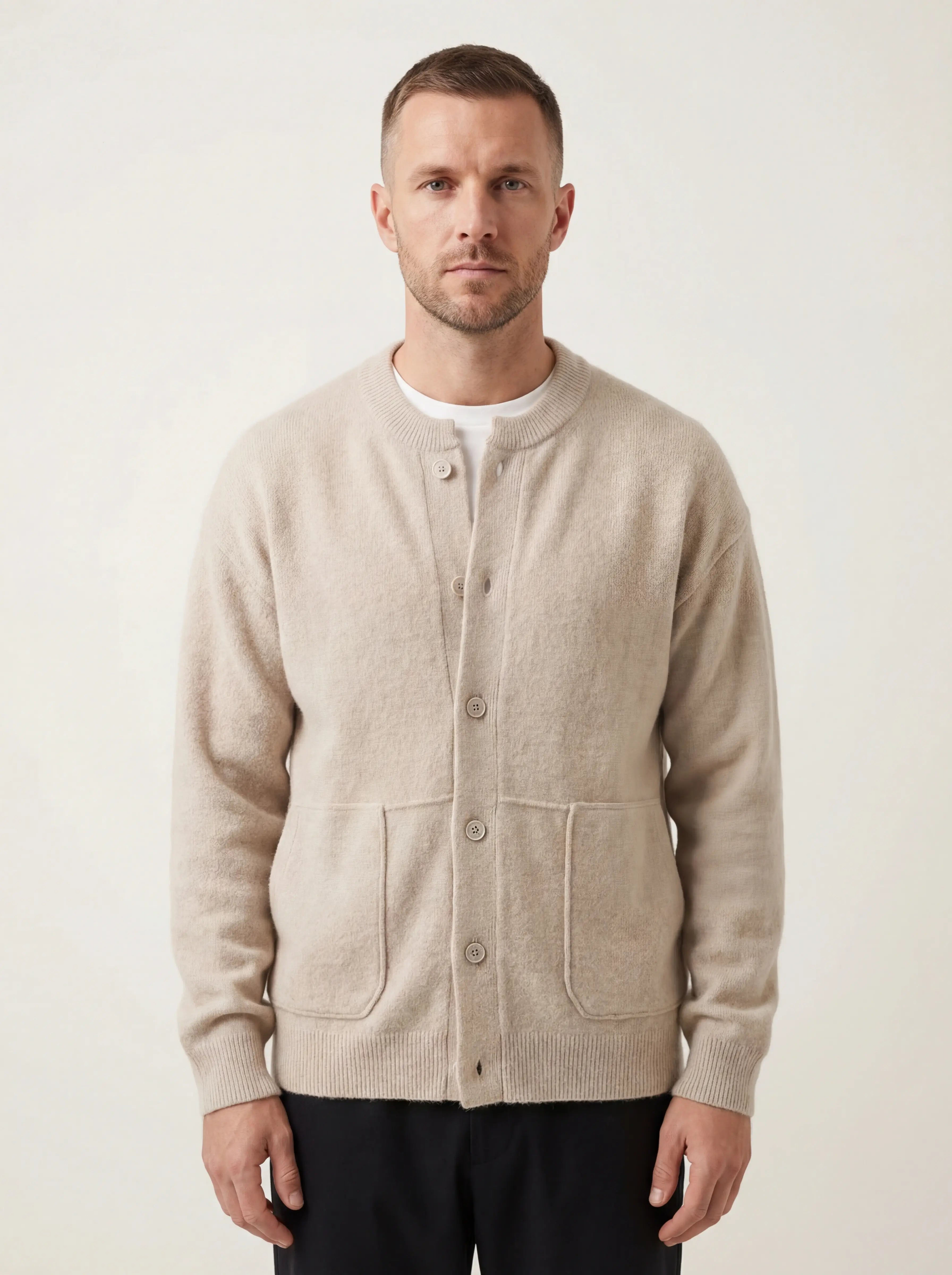 Luca heren-vest met knopen