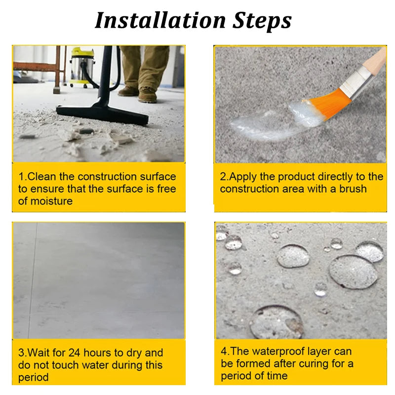 Anti-Leak & Waterproof Sealant + Brush (Gift)