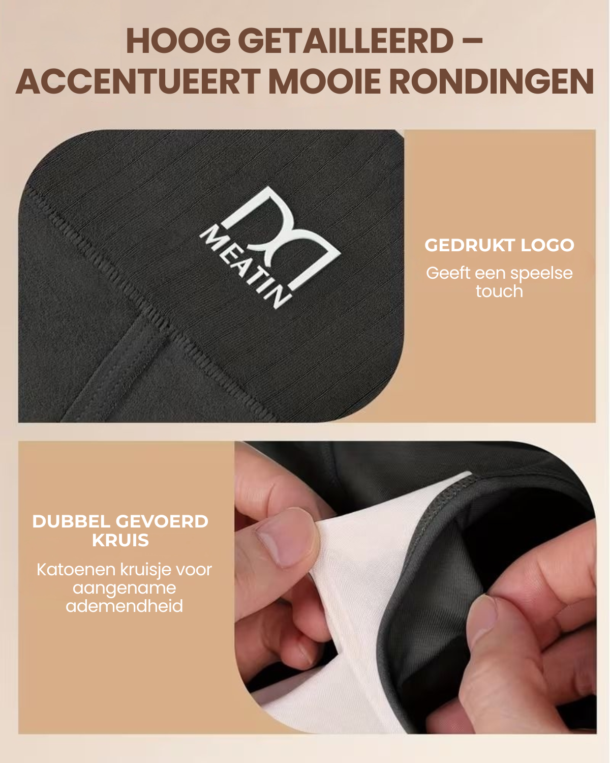 Antibacteriële High-waist Shapingslips | 2+2 GRATIS