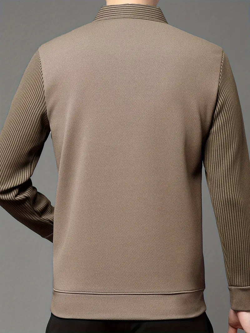 Charles 2-in-1 poloshirt met lange mouwen