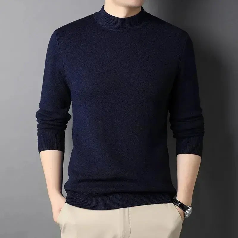 Damien High Neck Cashmere Jumper
