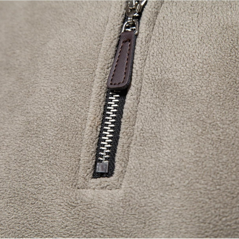 Sébastien Zip Fleece Jumper
