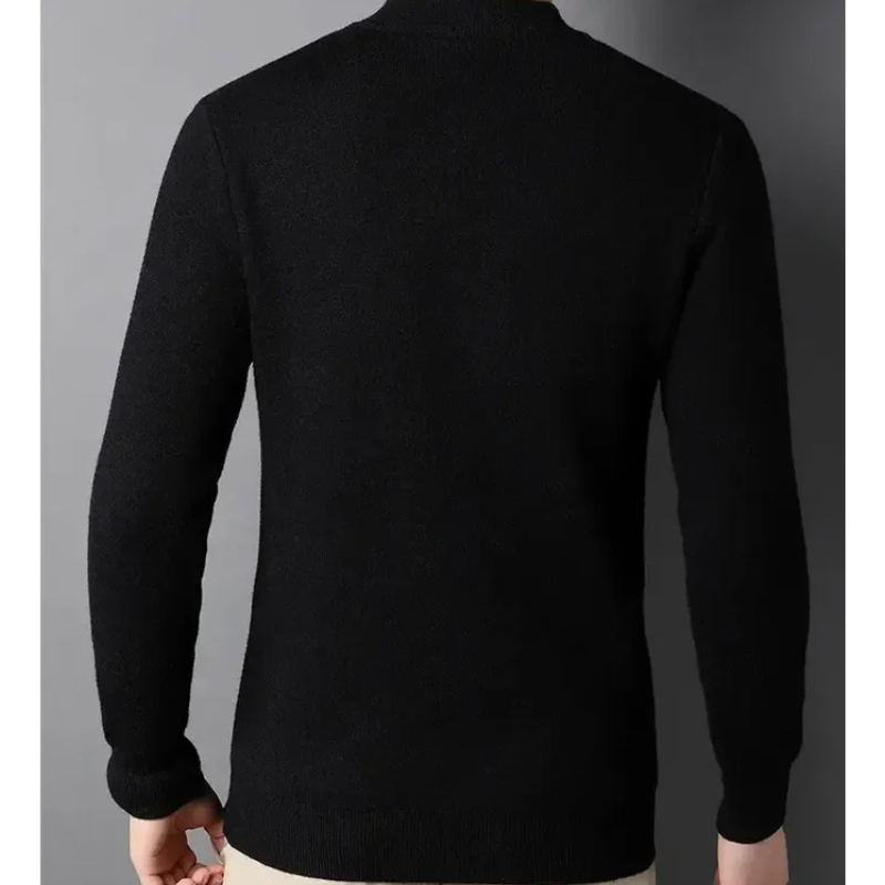 Damien High Neck Cashmere Jumper