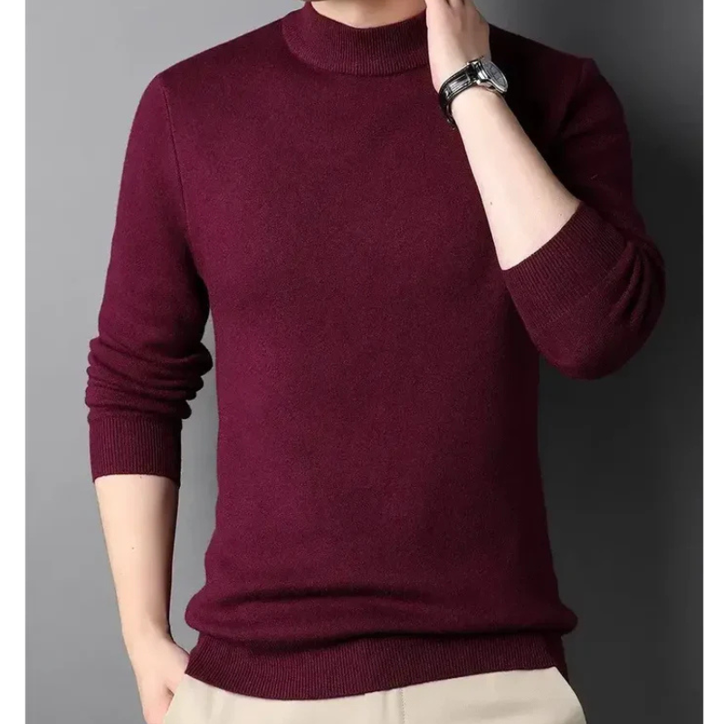 Damien High Neck Cashmere Jumper