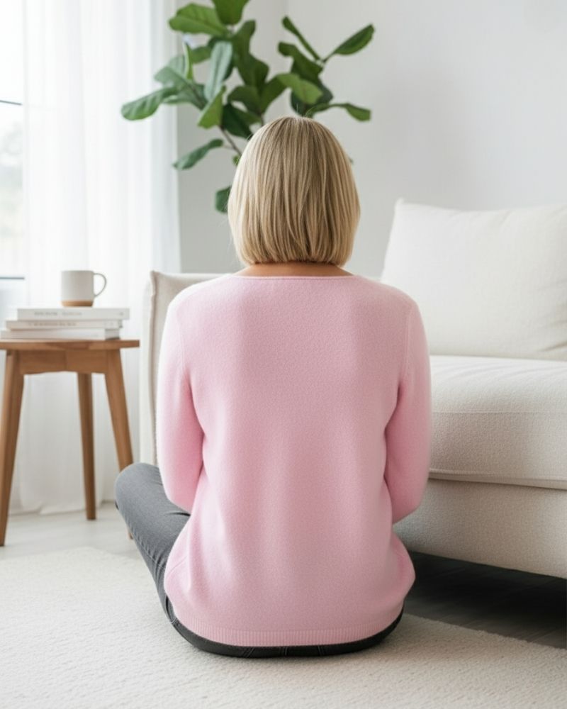 Ella dames chique gebreide pullover