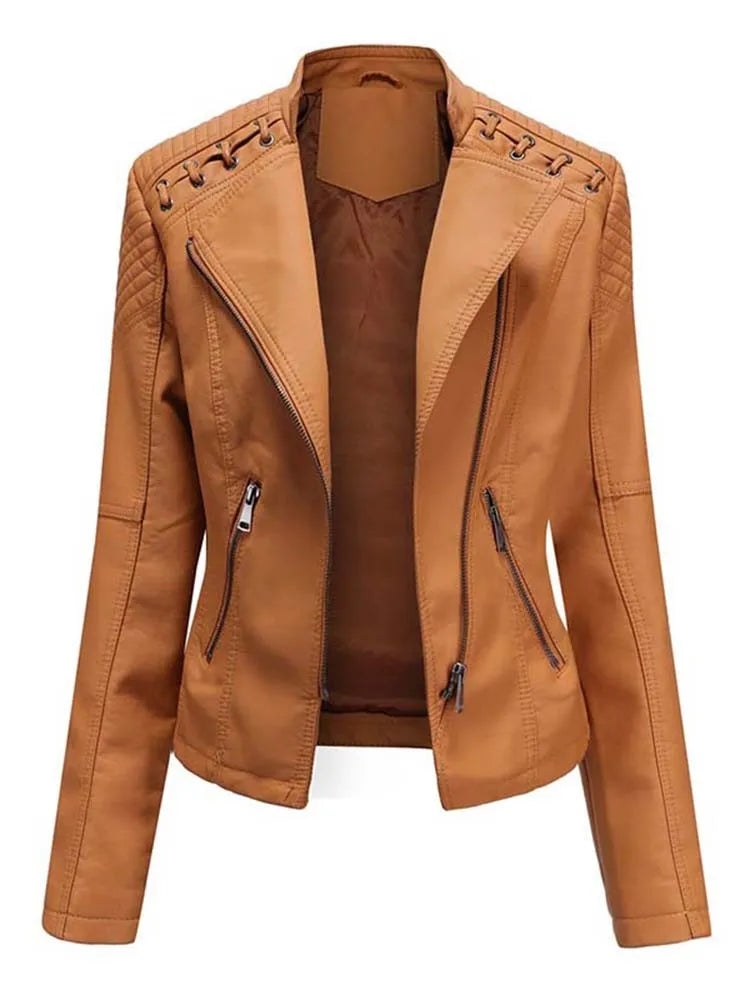 Ruby Women's Leather Jacket