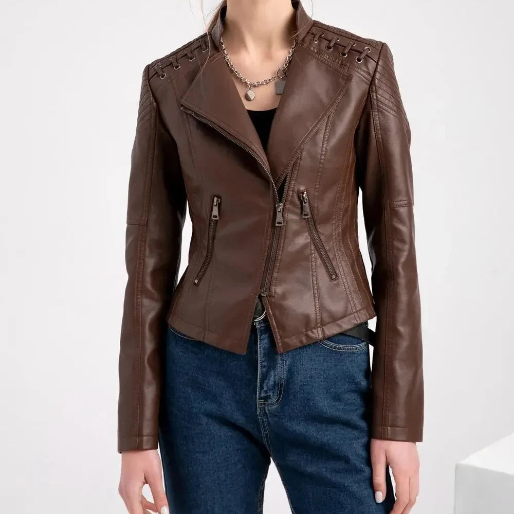 Ruby Women's Leather Jacket