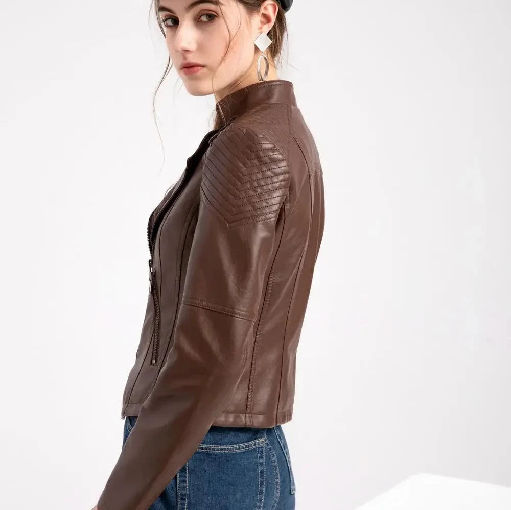 Ruby Women's Leather Jacket