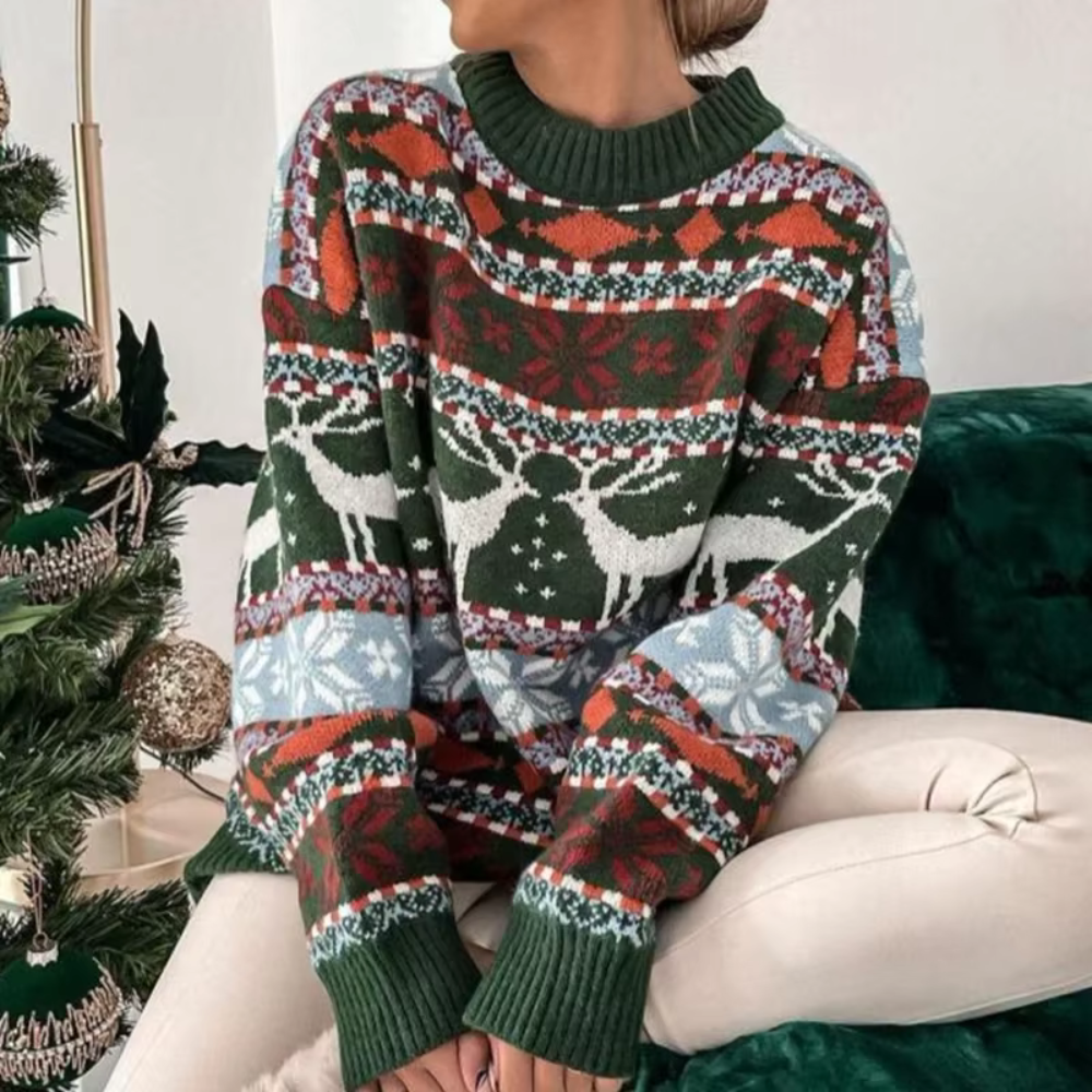 Josy dames kerstpullover