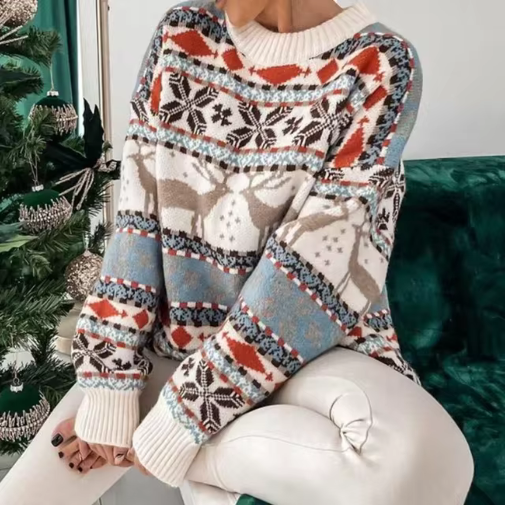 Josy dames kerstpullover