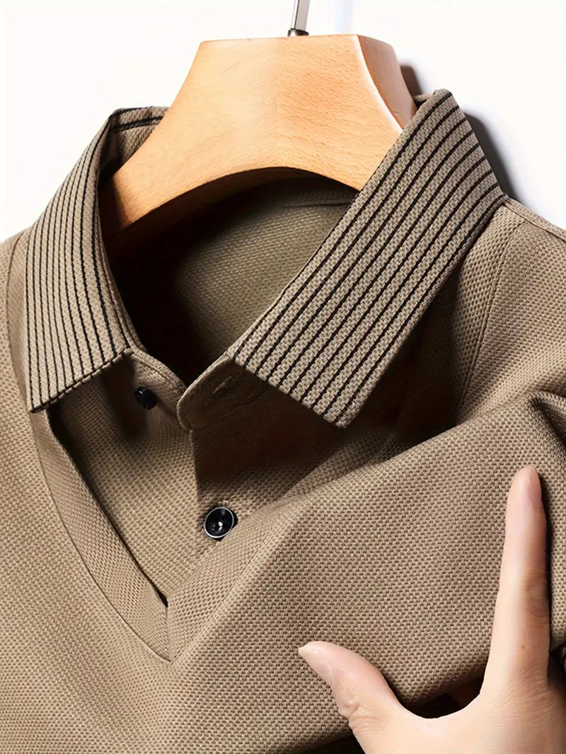 Charles 2-in-1 Long Sleeve Polo Shirt