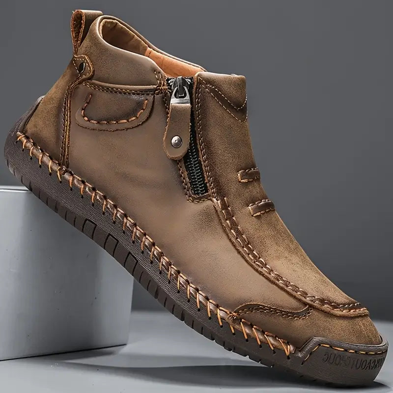 Davos™ | Handgemaakte Leren Boots – Comfort & Duurzaamheid