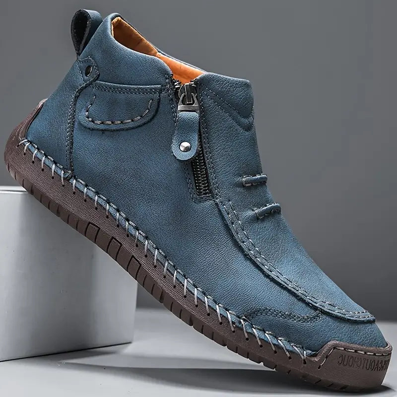 Davos™ | Handgemaakte Leren Boots – Comfort & Duurzaamheid