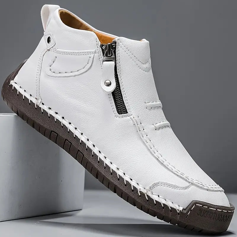 Davos™ | Handgemaakte Leren Boots – Comfort & Duurzaamheid