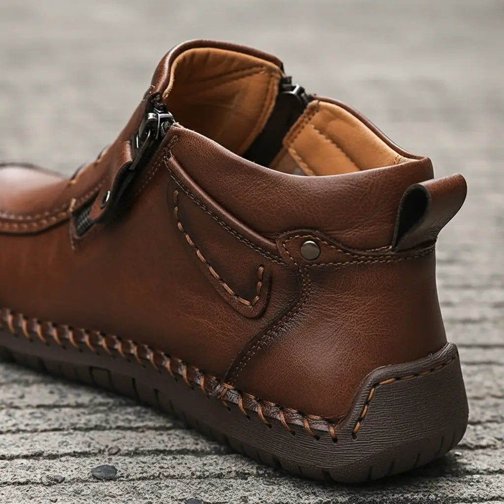 Davos™ | Handgemaakte Leren Boots – Comfort & Duurzaamheid