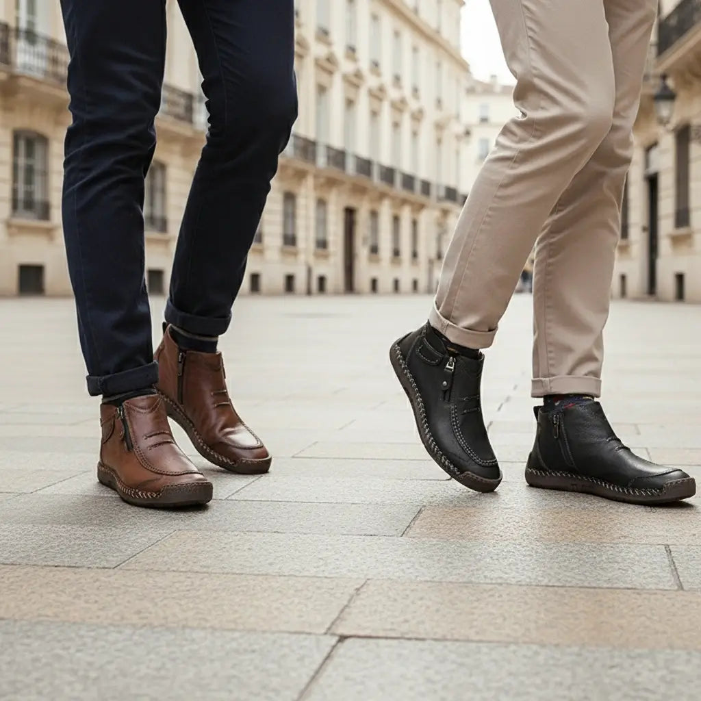 Davos | Handgemaakte Leren Boots – Comfort & Duurzaamheid