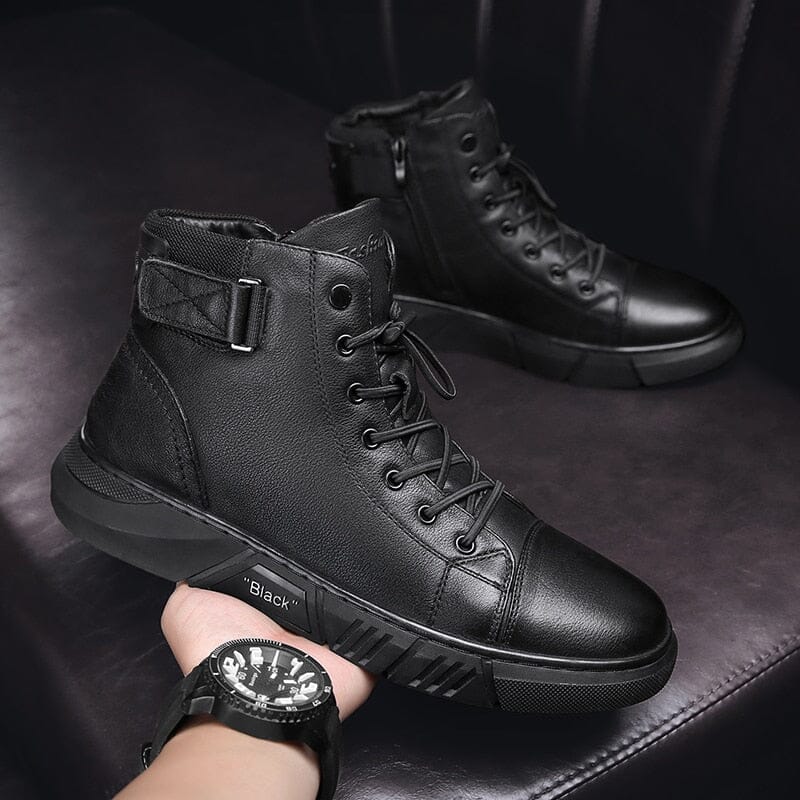Modern Leather Boots - Italy